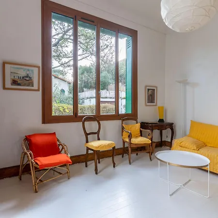 Grande Maison Arcachonnaise Typique Avec Jardin Arbore, Pres De La Plage Et Des Pistes Cyclables - Fr-1-319-493 Ferienhaus *