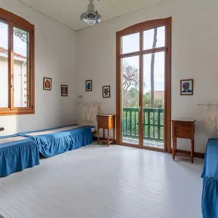 Grande Maison Arcachonnaise Typique Avec Jardin Arbore, Pres De La Plage Et Des Pistes Cyclables - Fr-1-319-493 Сasa de vacaciones *