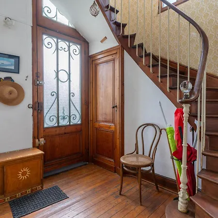 Сasa de vacaciones Grande Maison Arcachonnaise Typique Avec Jardin Arbore, Pres De La Plage Et Des Pistes Cyclables - Fr-1-319-493